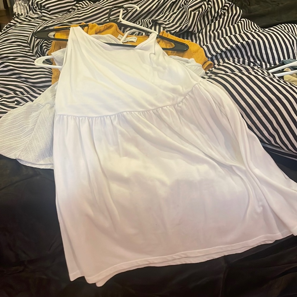 white shirt